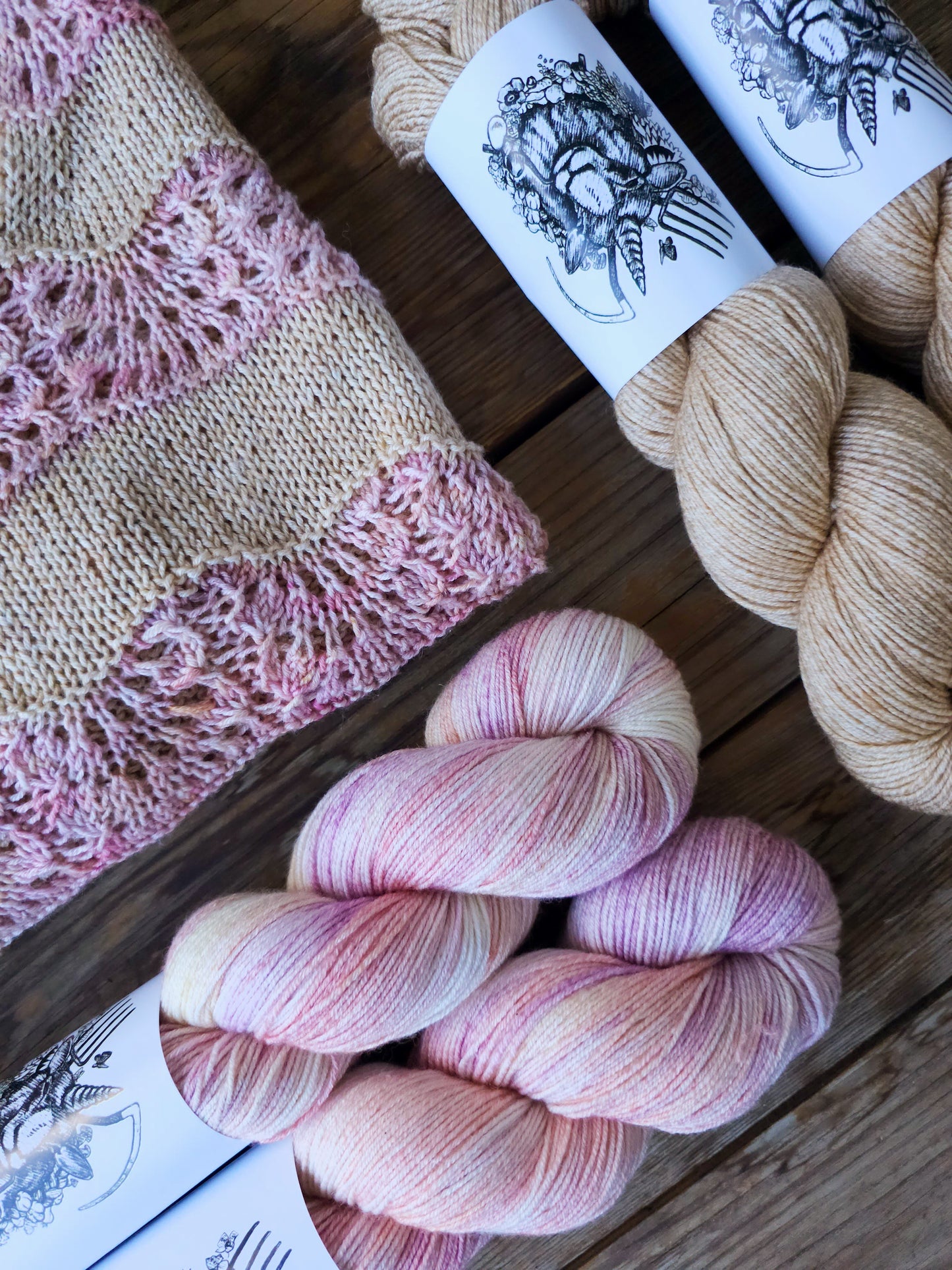 Hento villa-puuvilla-silkki