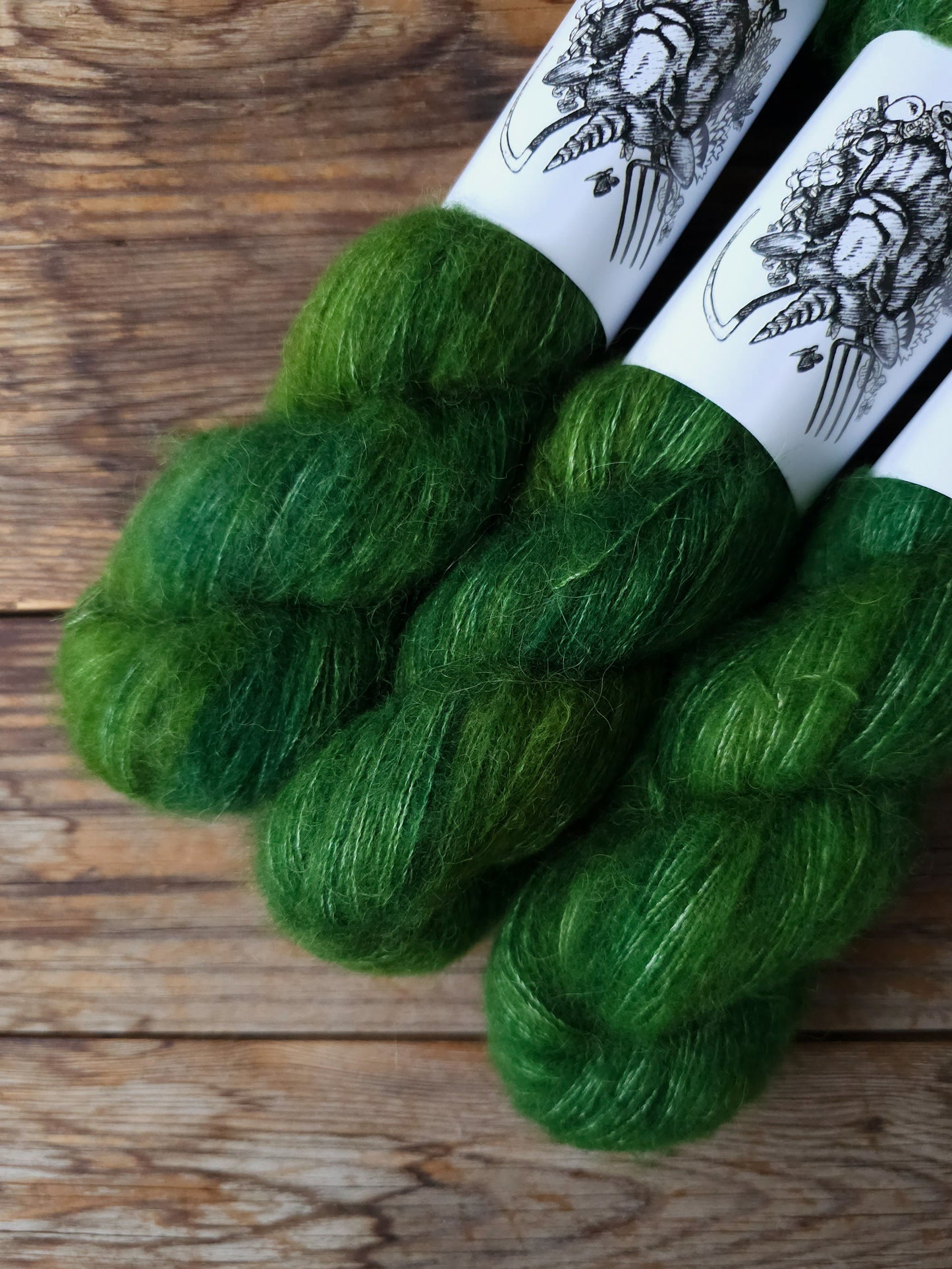 Rakas alpakka-silkki-kashmir