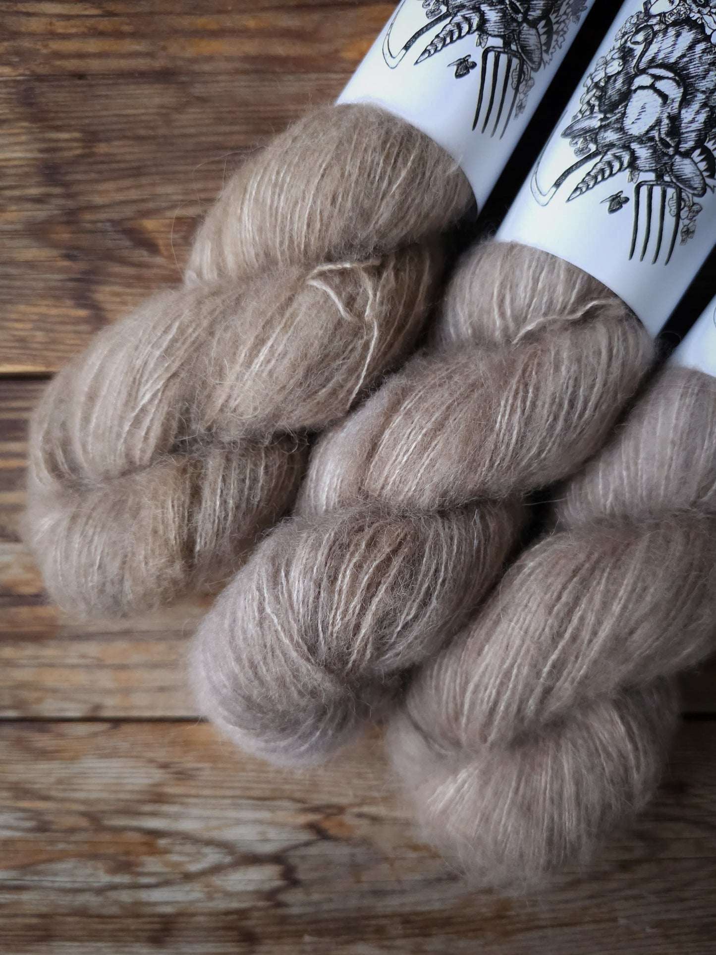 Rakas alpakka-silkki-kashmir