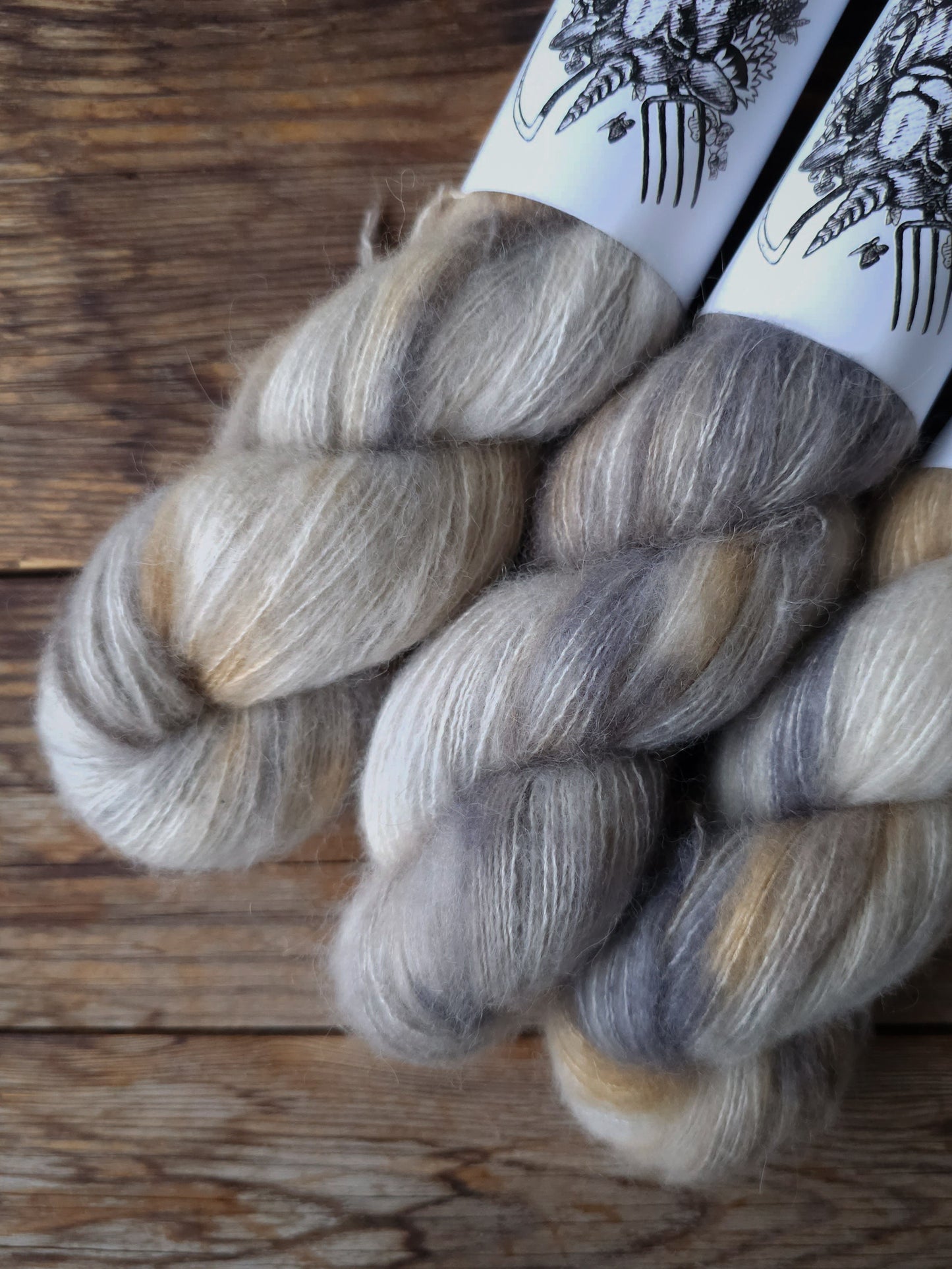 Rakas alpakka-silkki-kashmir