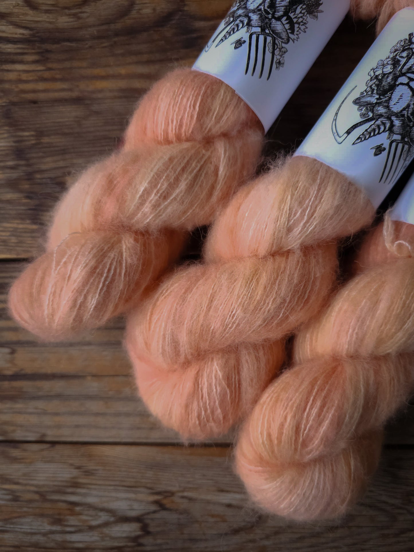 Rakas alpakka-silkki-kashmir