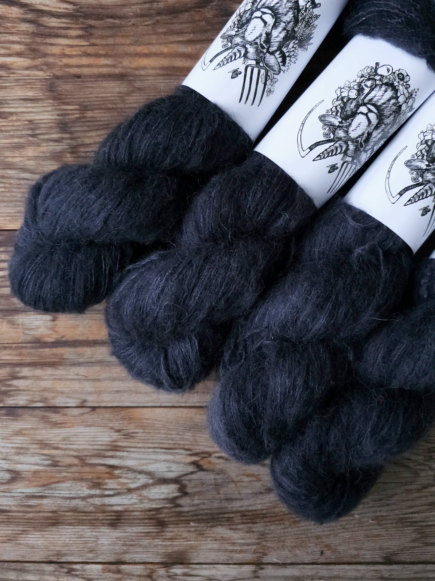 Rakas alpakka-silkki-kashmir