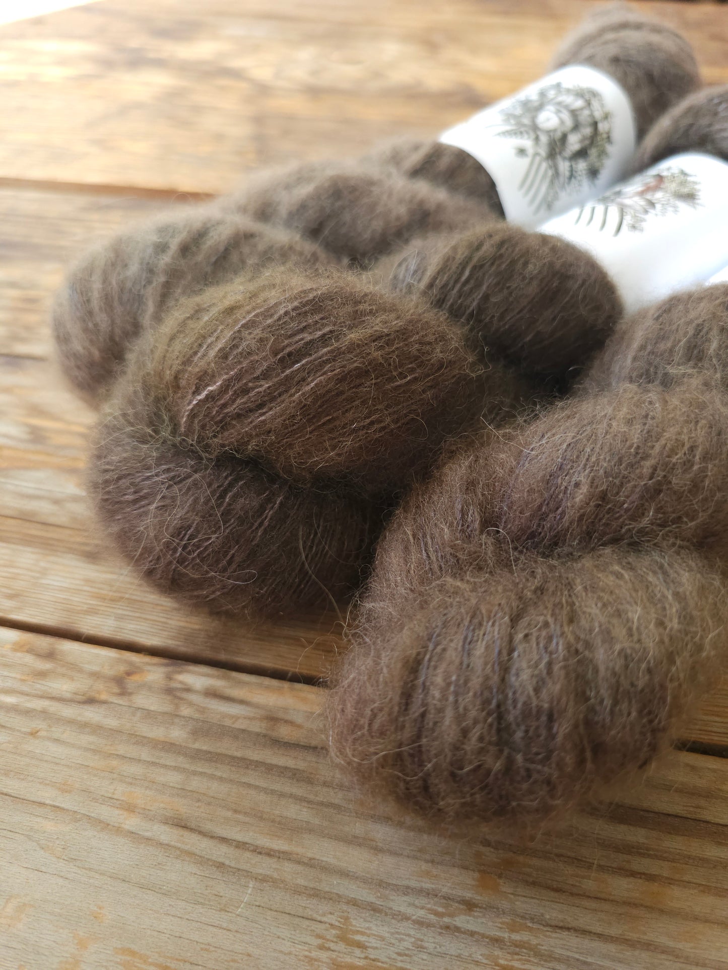 Rakas alpakka-silkki-kashmir